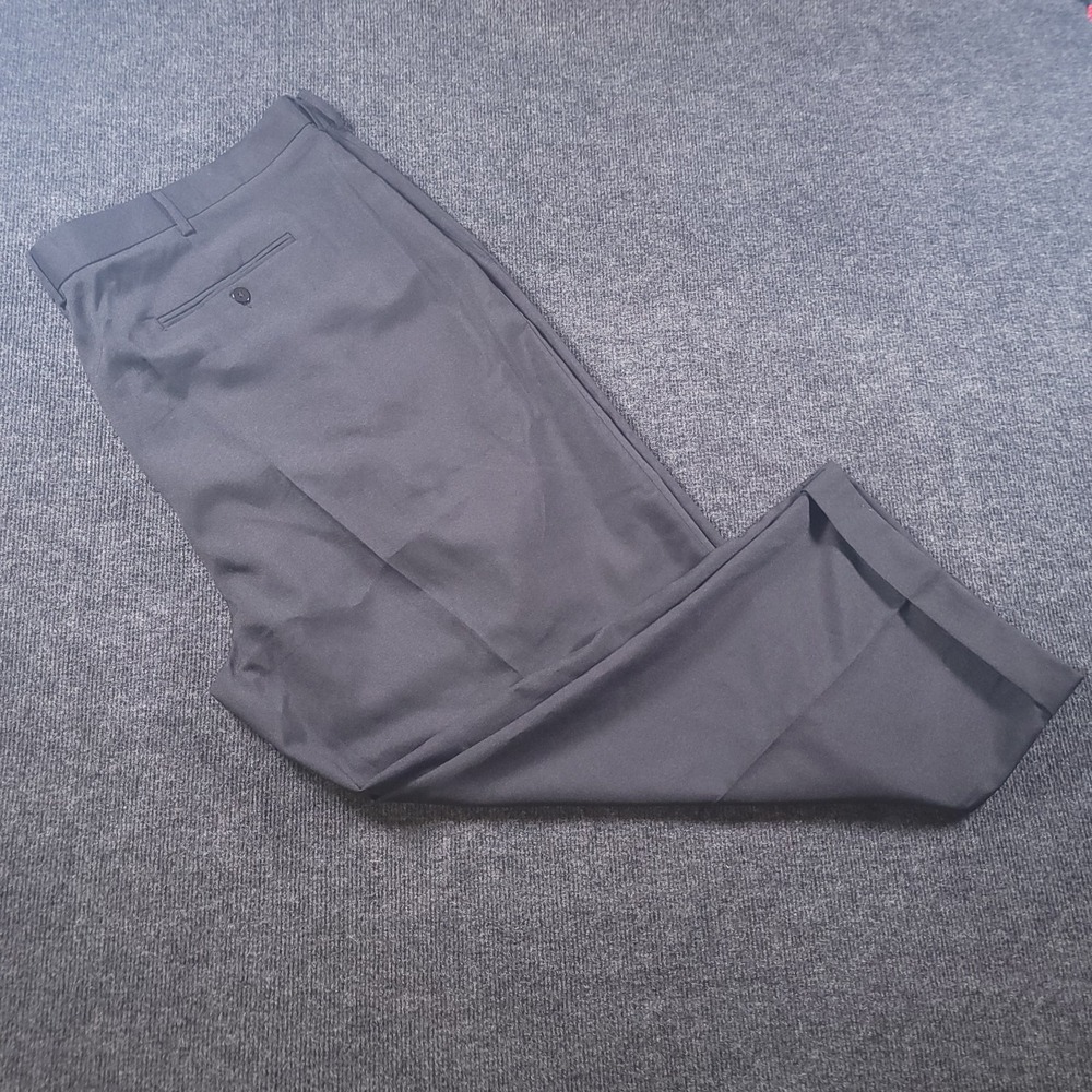 Bocaccio Uomo Men's Black Dress‎ 100% Dacron Pants Size 50x32